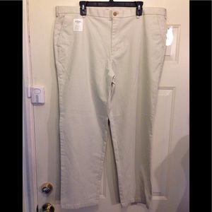 NWT Men's Izod Saltwater Wash Stretch Chinos